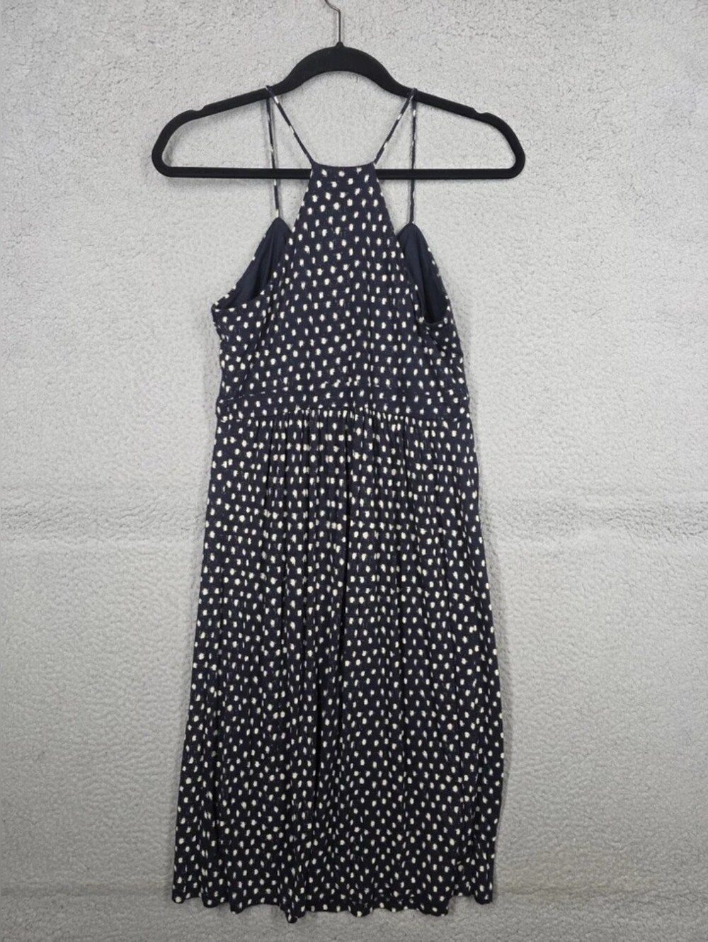 Black Polka Dot Spaghetti Strap Midi Dress - Picture 3 of 4